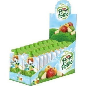 Spécialité de pommes sans sucres ajoutés 18×90 g