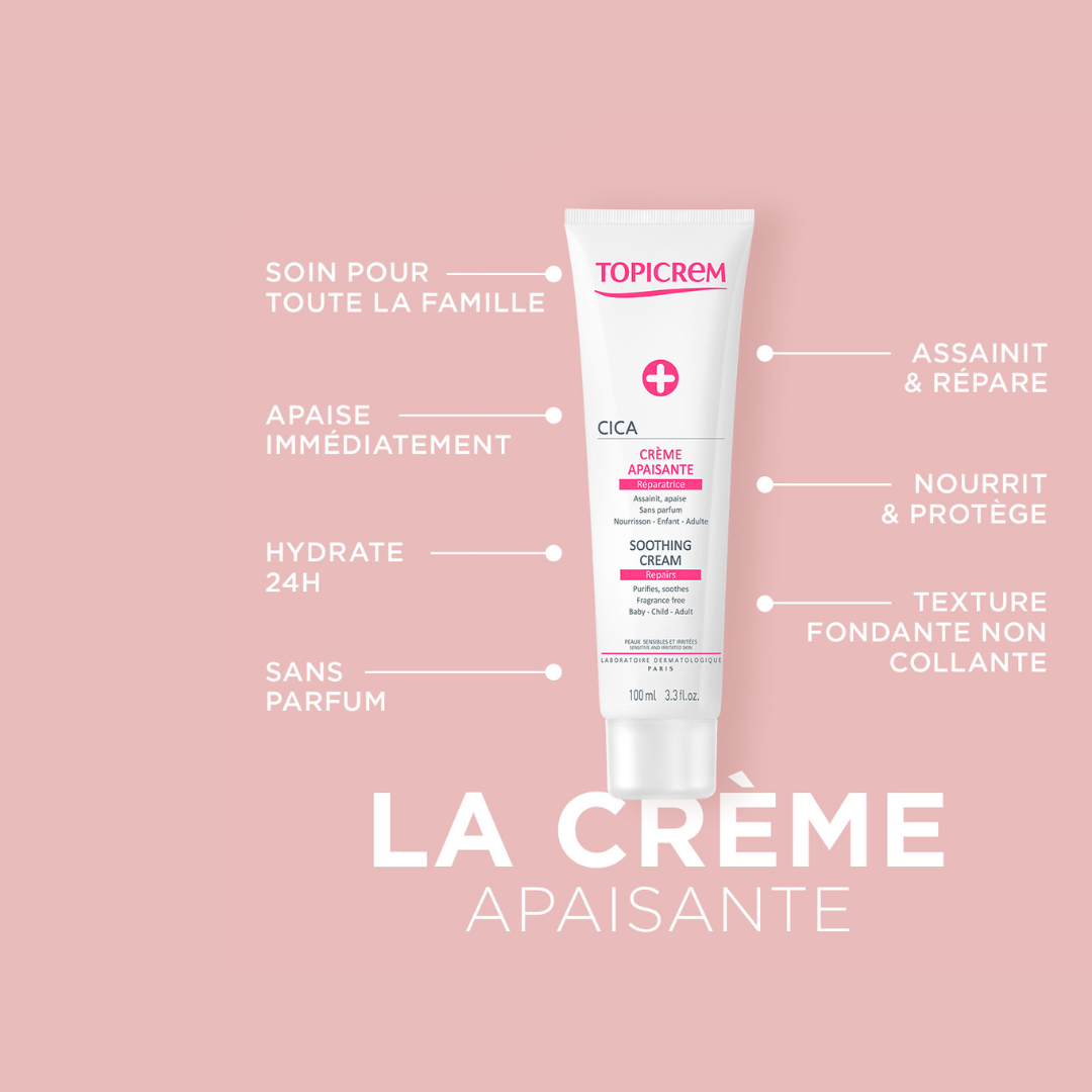 TOPICREME CICA Crème Apaisante 40ml Tube – Image 2