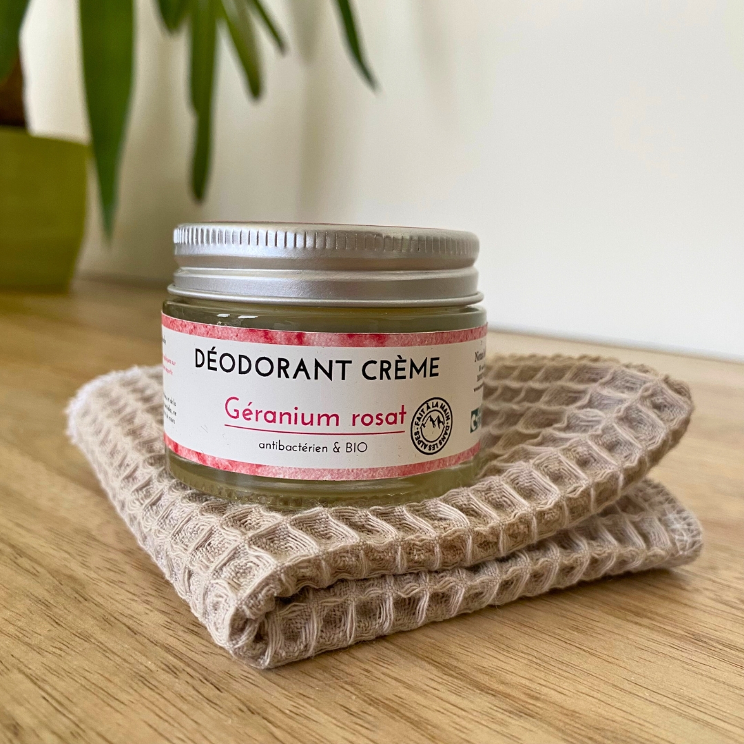 Déodorant crème « GÉRANIUM ROSAT » BIO