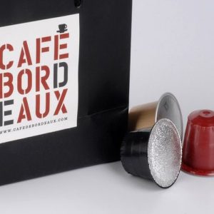 200 capsules CAFÉ DE BORDEAUX© « Grand assortiment » compatible Nespresso