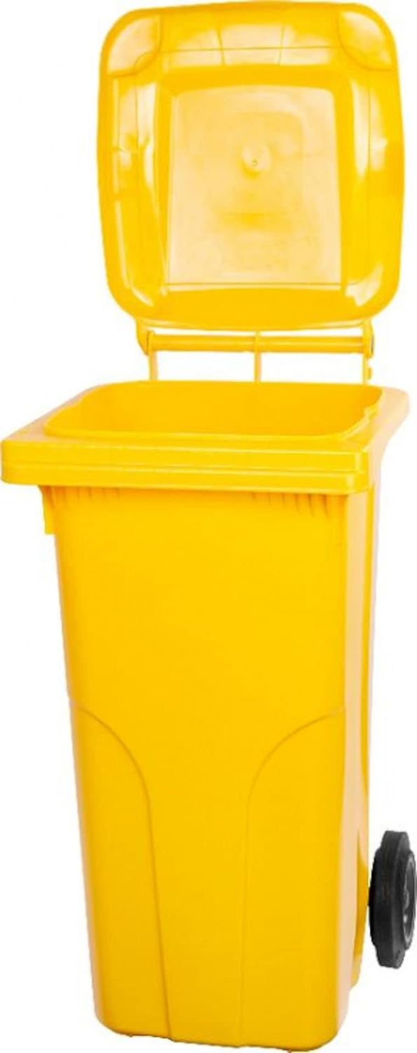 Poubelle à 2 roues, plastique HDPE – Image 3