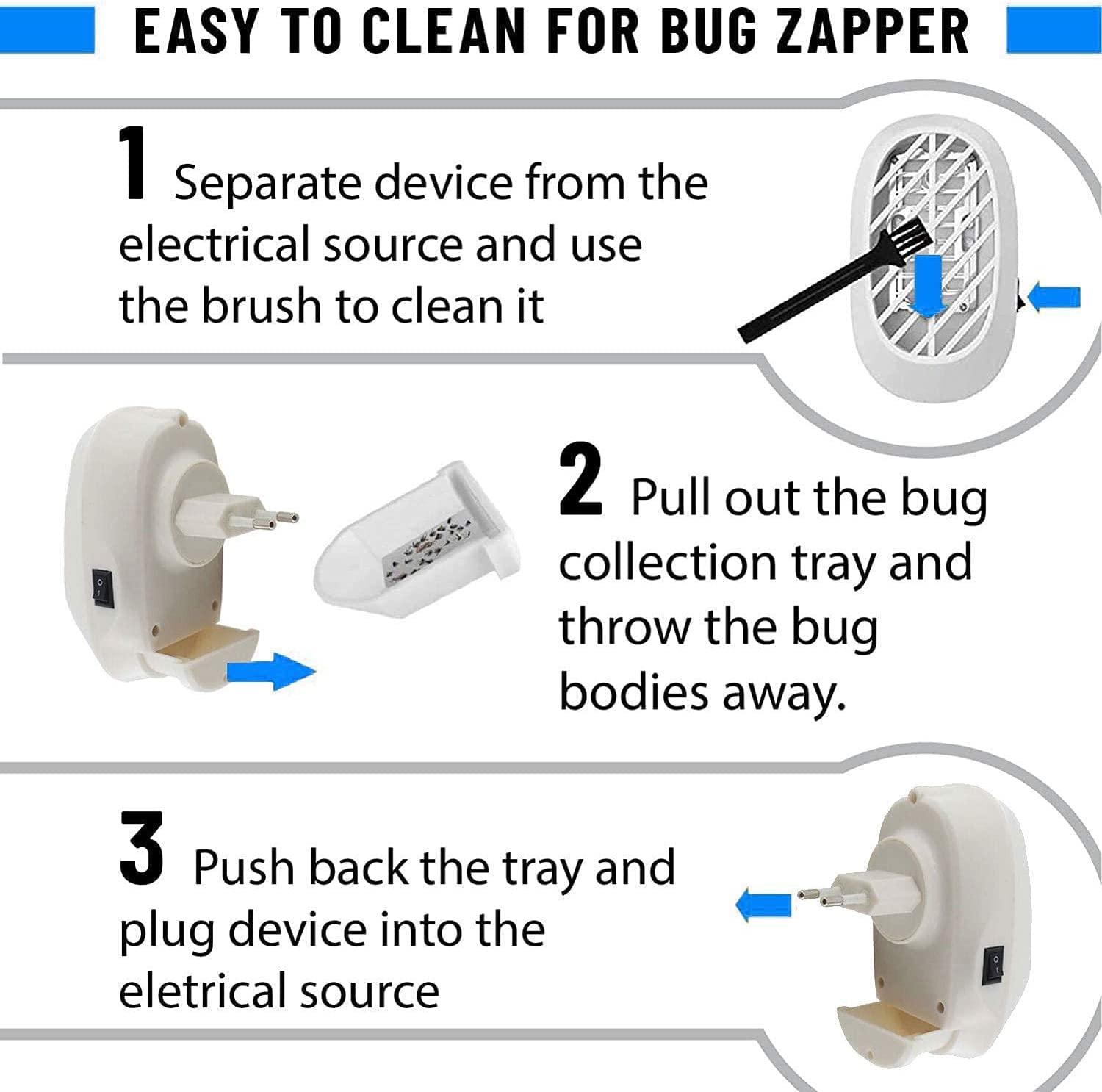 Destructeur d’insectes pour prise électrique – Image 6