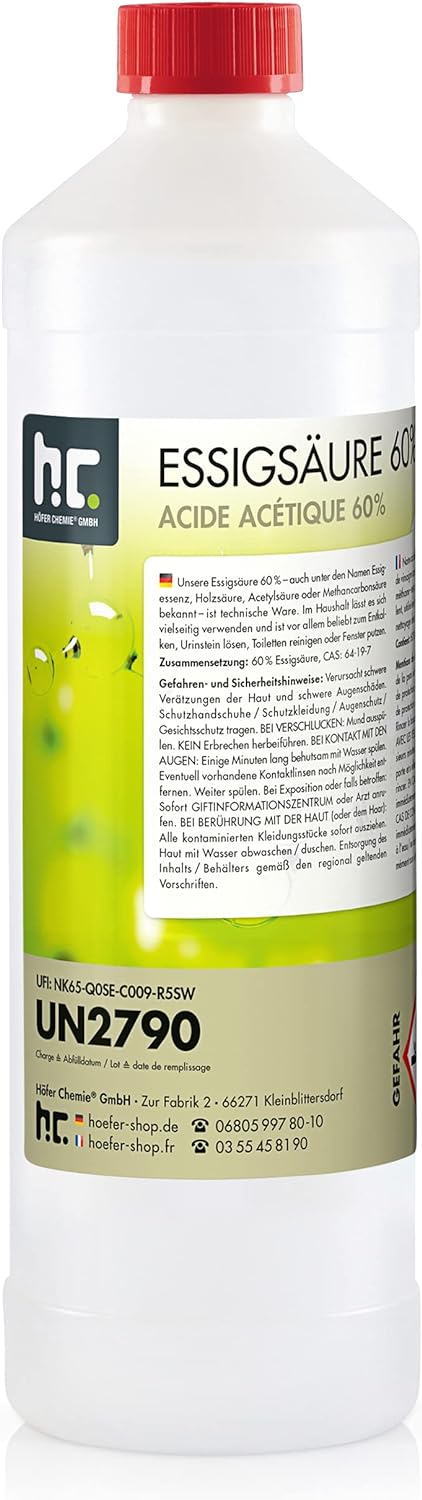 Acide acétique liquide