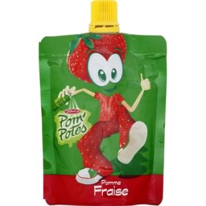 Compote pomme fraise