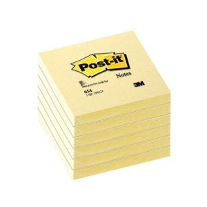 Bloc note repositionnable 76 x 127 mm x 6