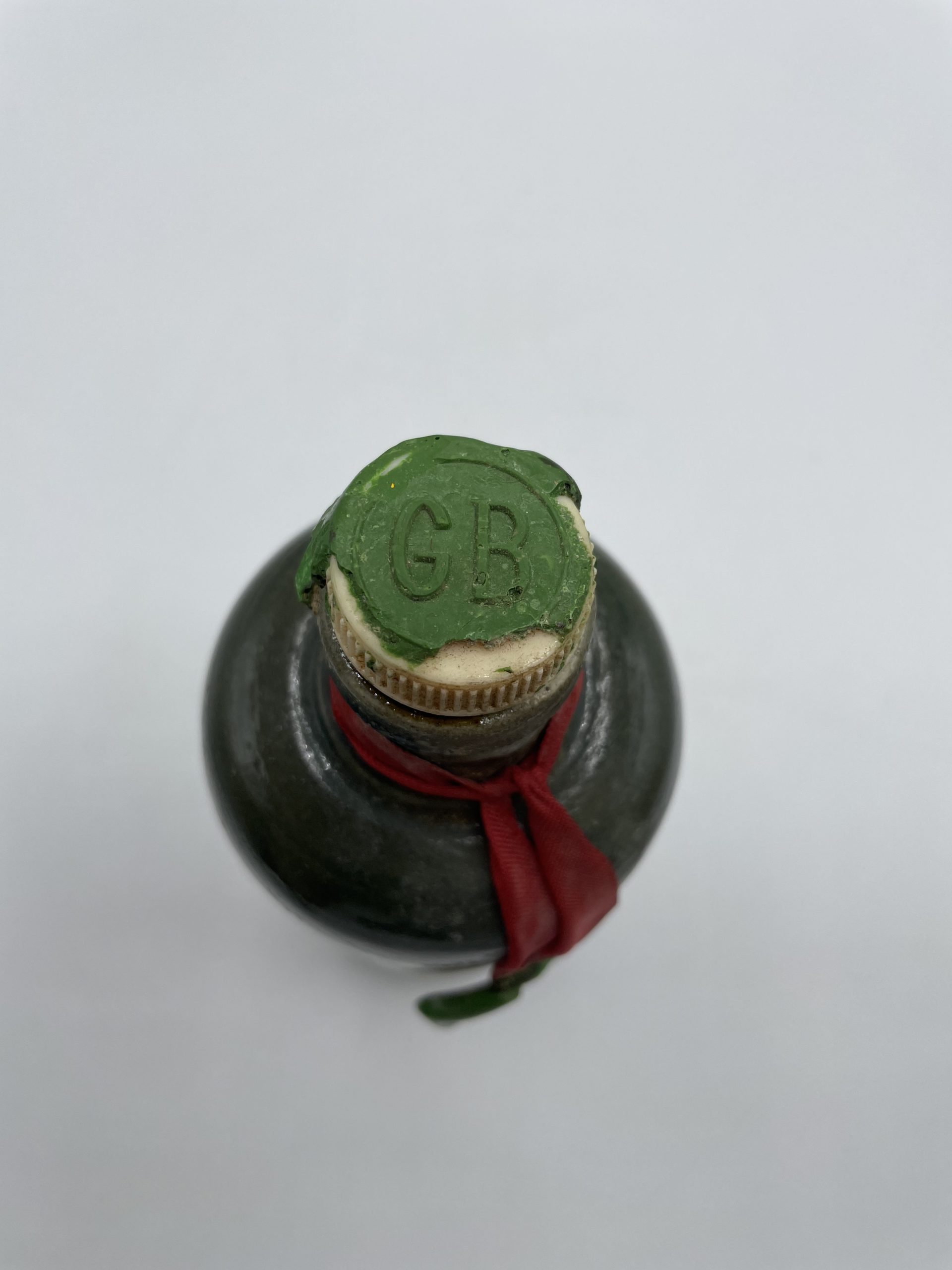 Bouteille pastis vintage en terre cuite Chateau de Floure sélection Gaston Bonheur – Image 6