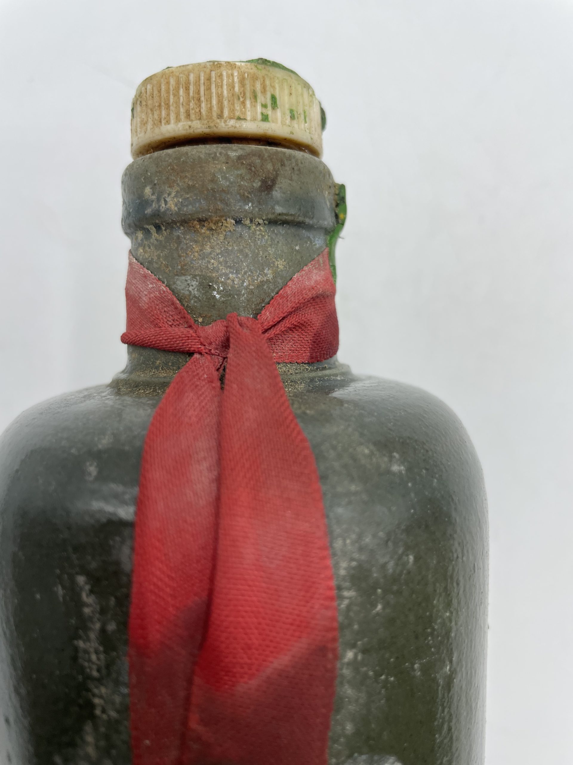 Bouteille pastis vintage en terre cuite Chateau de Floure sélection Gaston Bonheur – Image 7