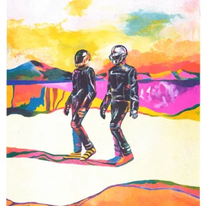 Affiche Hee Jeong Moon – Daft Punk