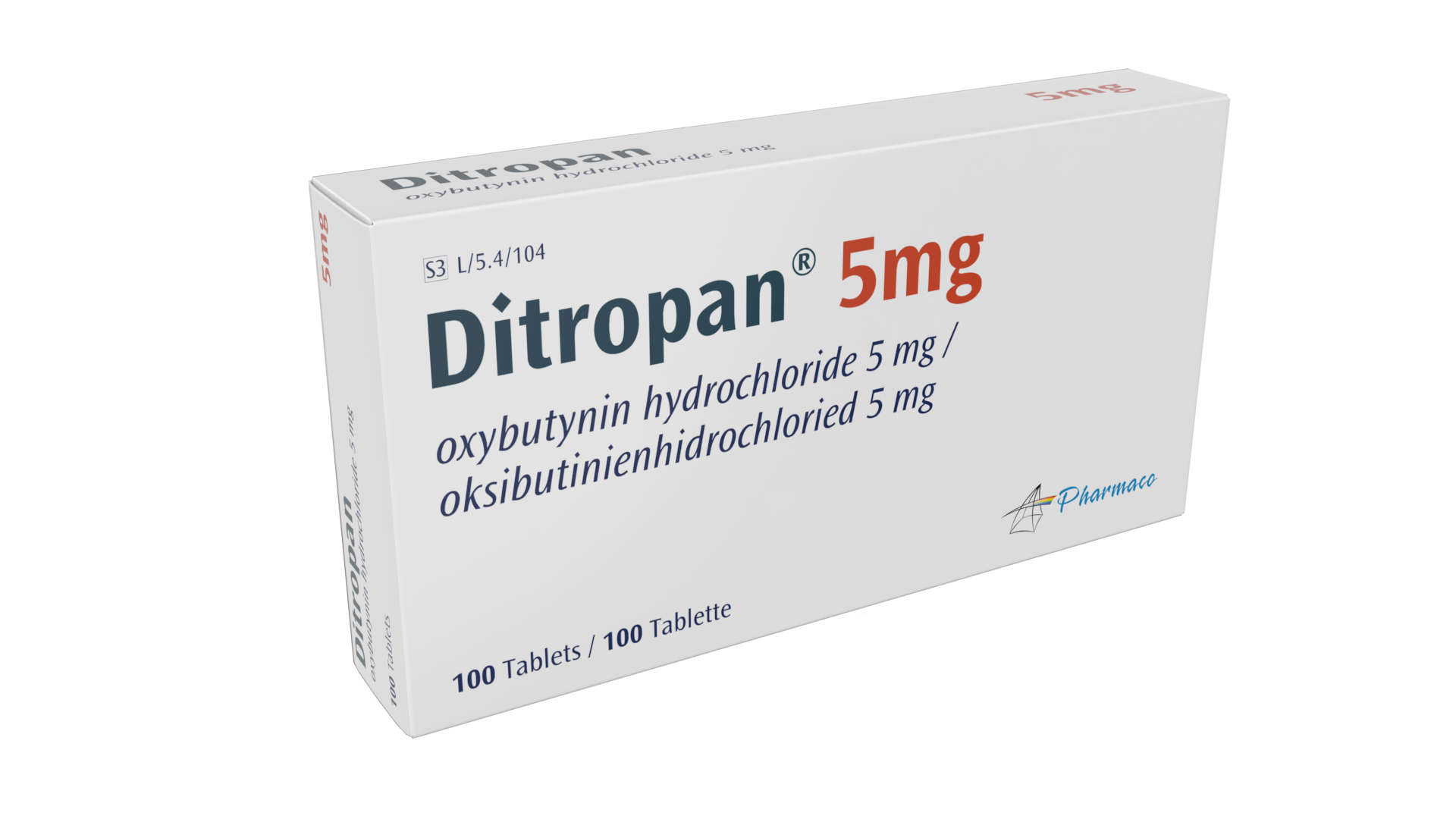 DITROPAN (oxybutynine) – Image 3