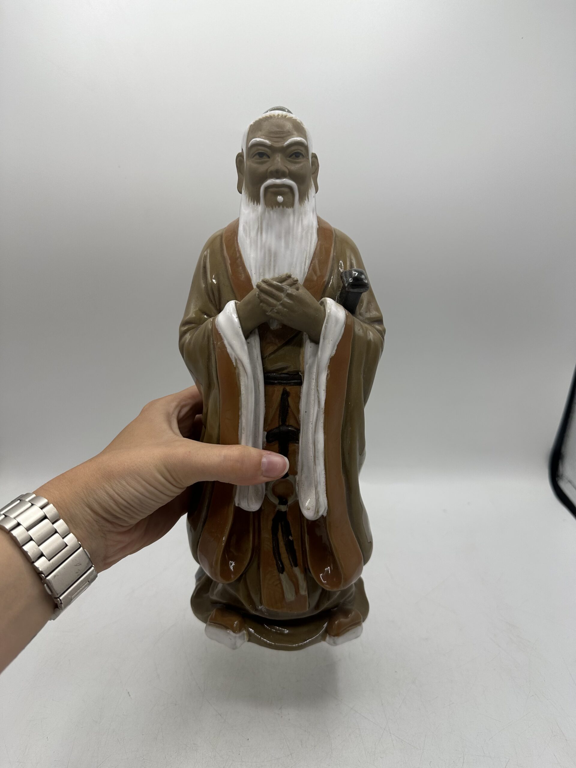 Statue Mudman chinoise vintage – Image 9