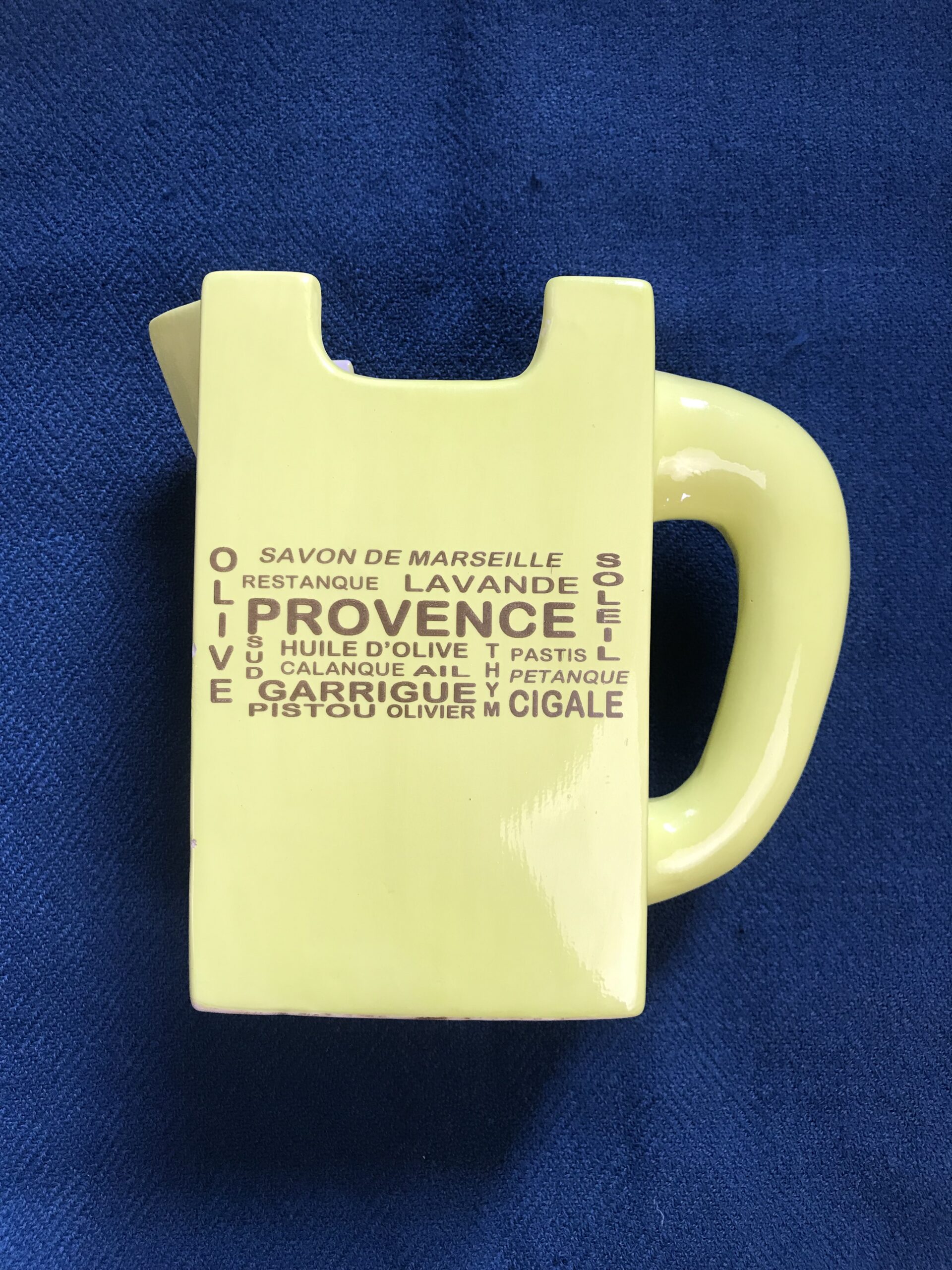 Pichet Provence en céramique