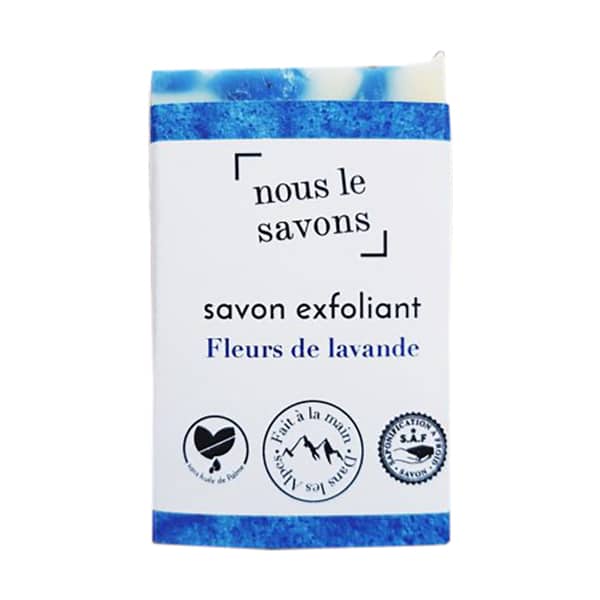 Savon exfoliant à la lavande – Image 2