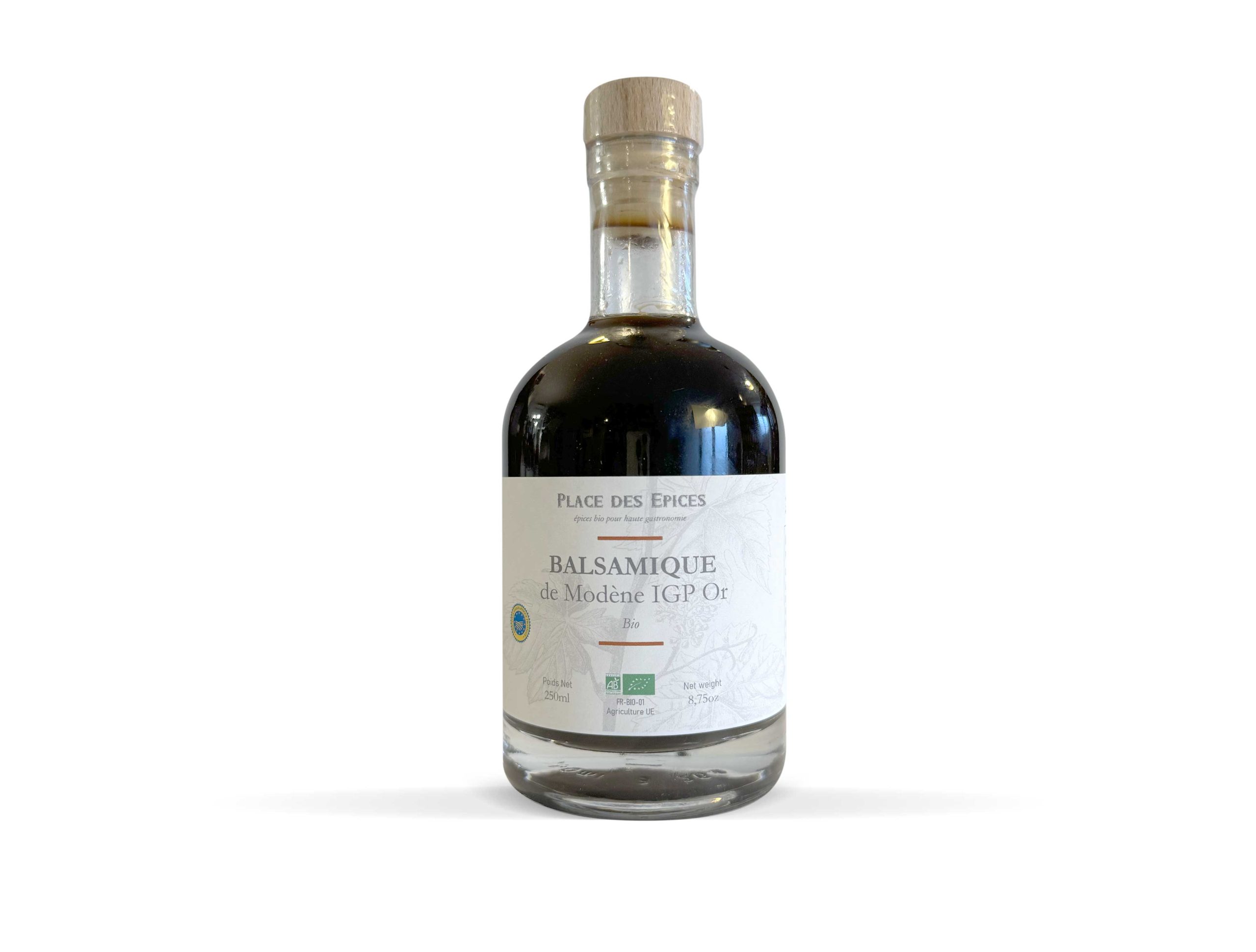 Vinaigre balsamique de Modène bio IGP Or