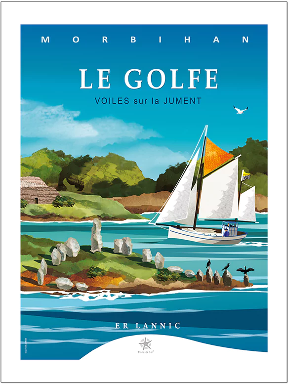 Le Golfe, voiles sur la Jument (affiche)