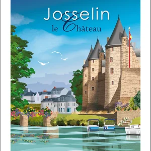 Le château de Josselin (Affiche)