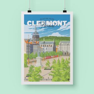 Affiche « Place de Jaude »