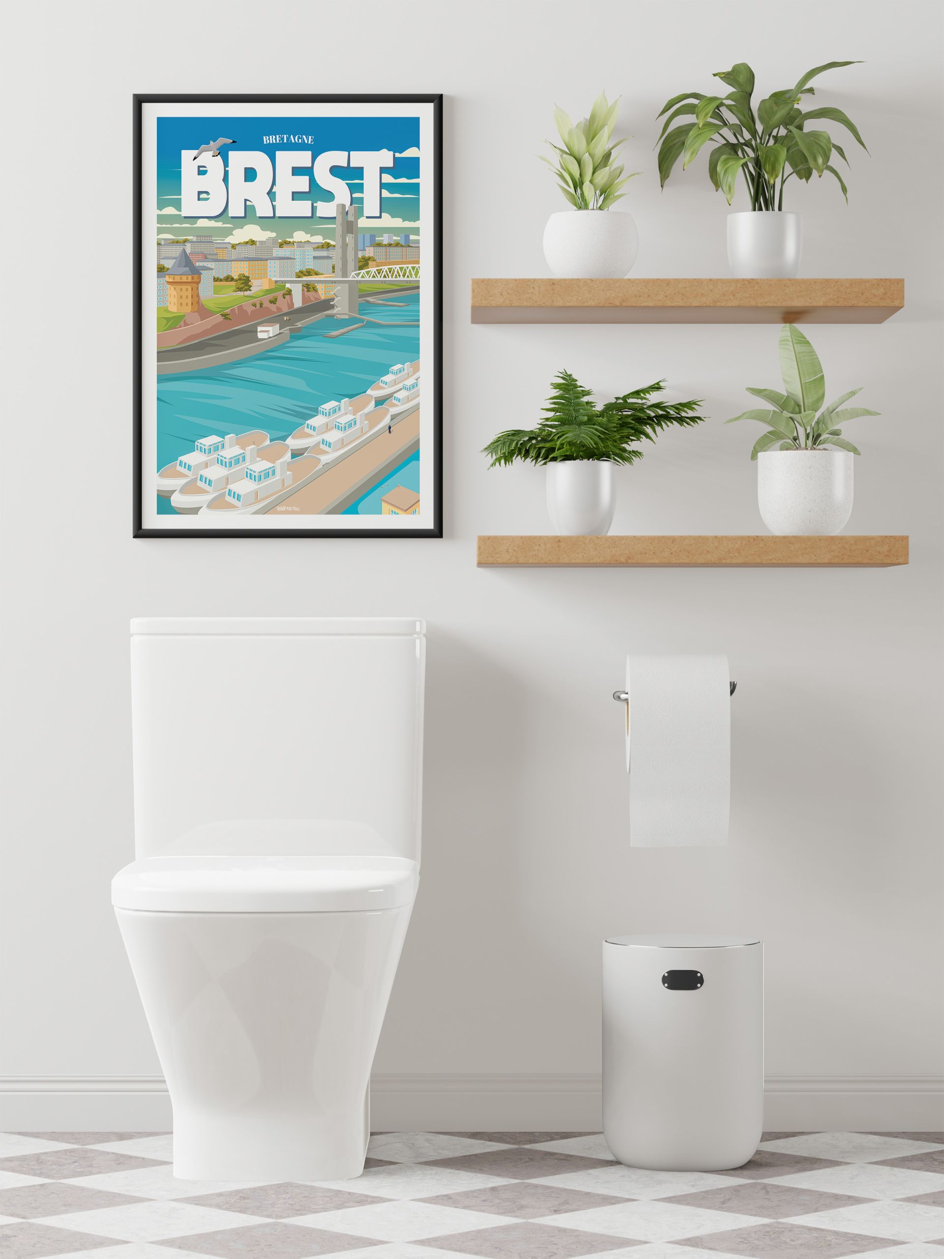 Affiche « Brest » – Image 3