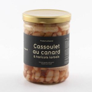 Cassoulet au canard et haricots tarbais