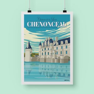 Affiche « Château de Chenonceau »