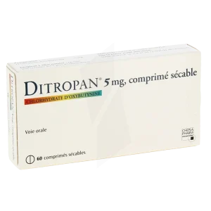 DITROPAN (oxybutynine)