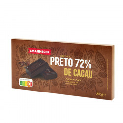 Barre de chocolat Amanhecer Pretto 72% – 200gr