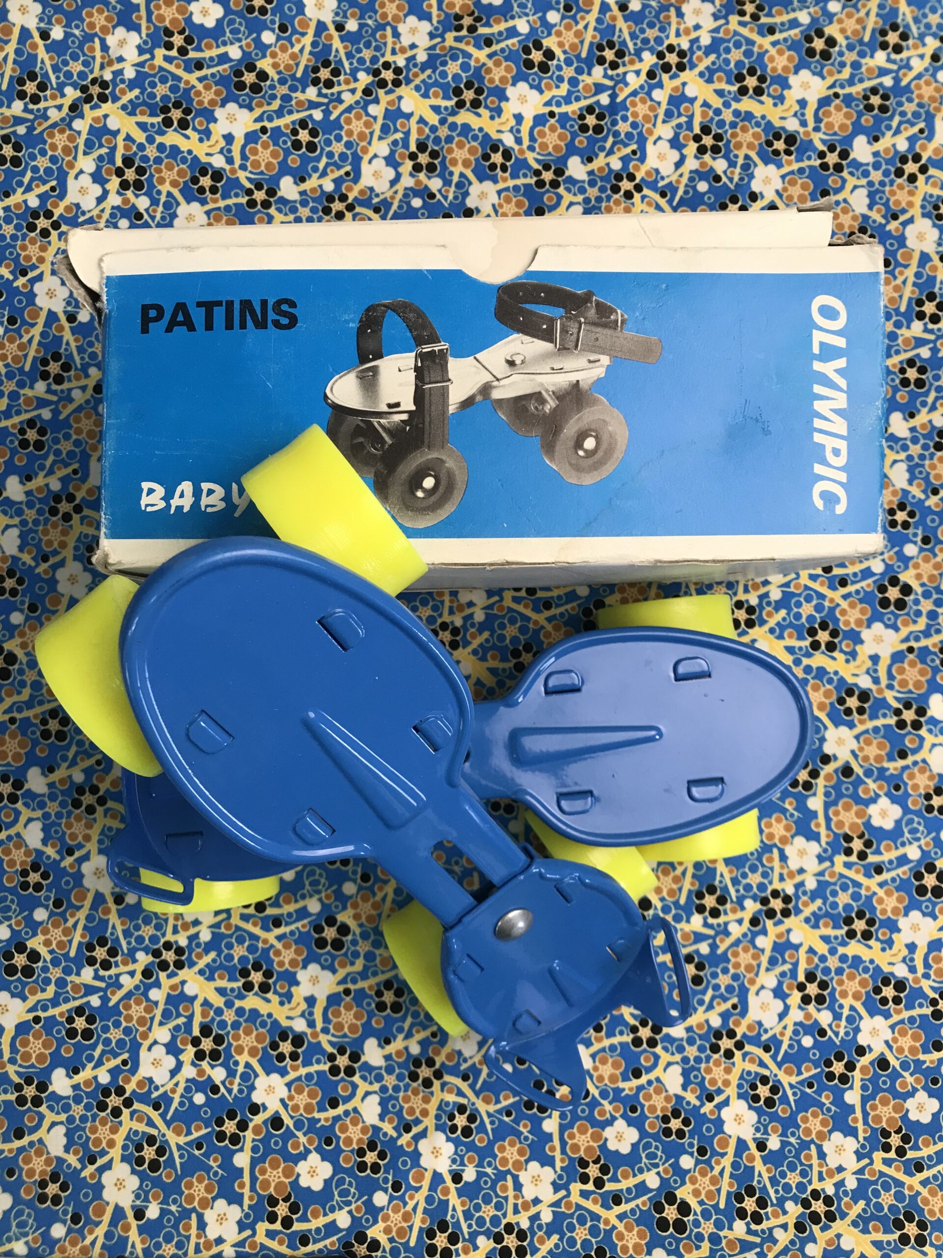 Paire de patin à roulettes Quad « Olympic » vintage